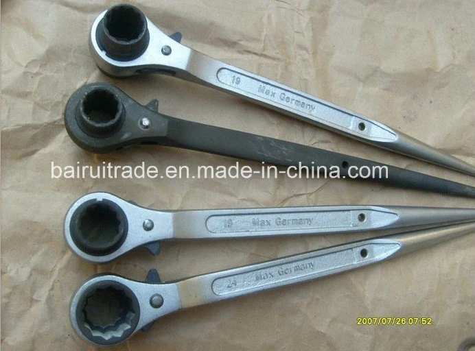 17*19 Scaffold Tools Spanner Ratchet Wrench Scaffolding Tools for Sell