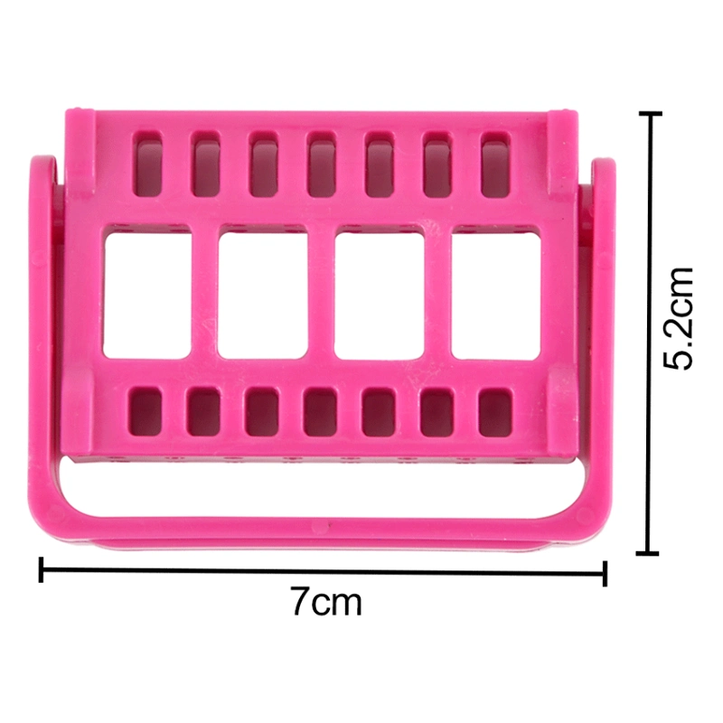 Nail Drill Bit Display Stand Adjustable Grinding Head Holder Storage Box Manicure Drill Accessory