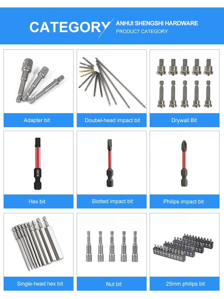 Tooljoy Factory Direct Supply 25mm 50mm 65mm 75mm 100mm 150mm Customized Magnetic Bit Holder