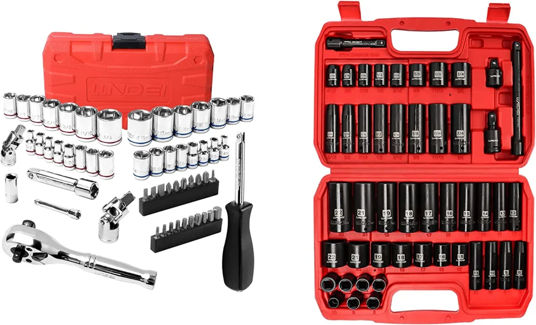 Sample for Wrench Set for Automotive Mechanical Repair, 105 3/4&quot; Drive Wheel Repair Air Impact Socket Ratchet Wrench Set