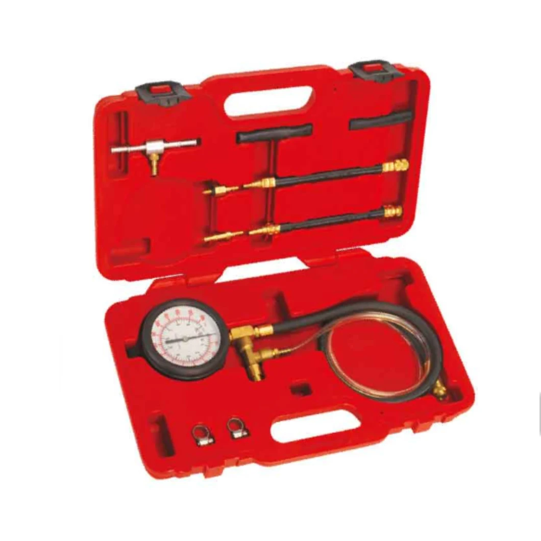 Professional Mechanics Gas Engine Cylinder Compression Tester Test Tool Kit