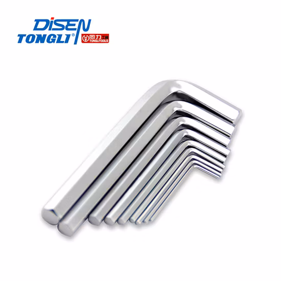 9PCS Middle Long Flat Point Hex Key Wrench Set