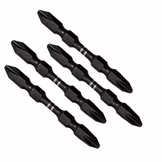 Tooljoy 50mm pH2 Impact Screwdriver Bits pH Insert Bits Double End Driver Bits Set