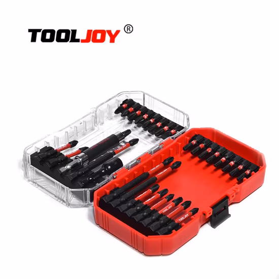 30 Piece, Impact Driver Bit Set for Drills and Drivers