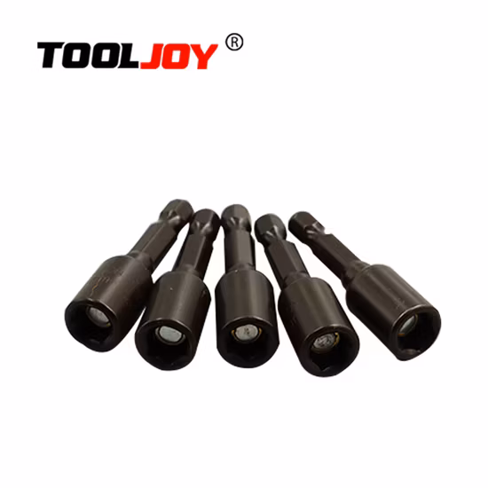 Nut Driver Set, for Impact Drill and Driver, 5 Piece, 1/4” Hex Small Nut Driver Bit Set