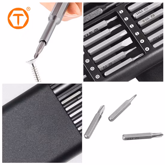 Ftxtec CRV Precision Tool Kit 6 PCS Mini Precision Screwdriver Bits Set